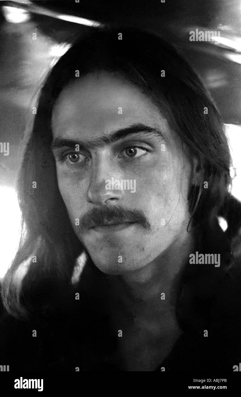 Ein Porträt von James Taylor Stockfoto