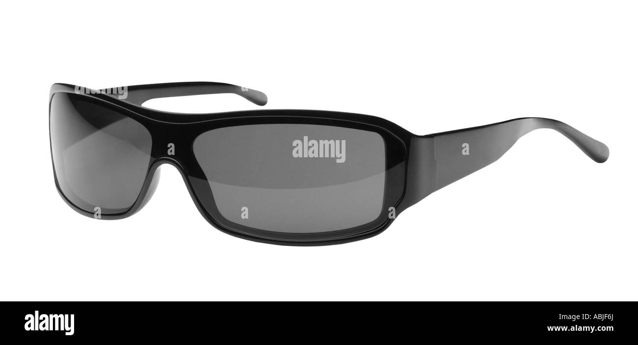 Sonnenbrille, Farben, trendigen schwarz, getönt Stockfoto