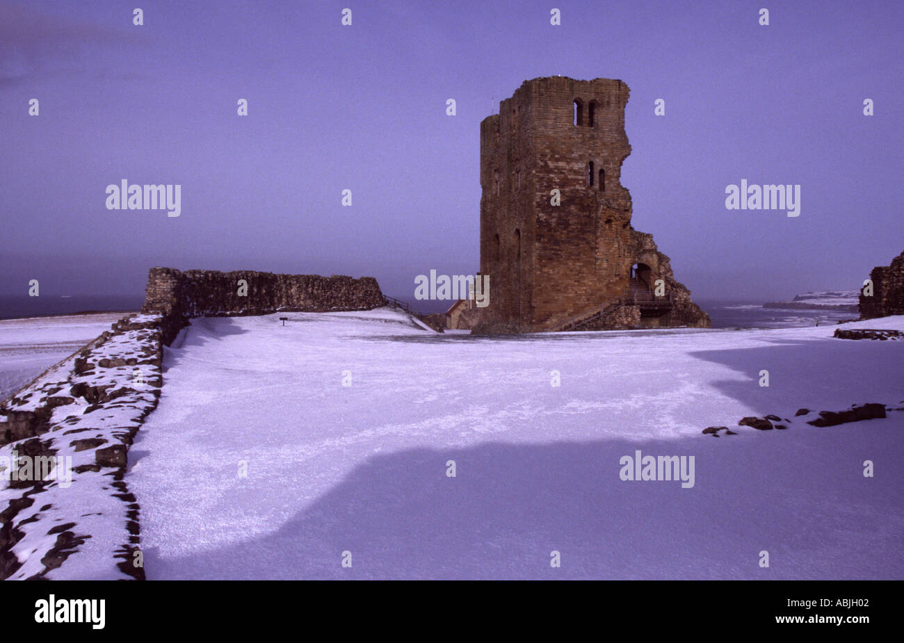 Scarborough Castle Stockfoto