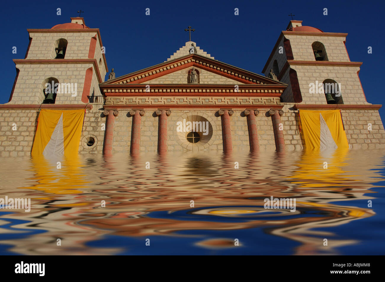 Santa Barbara Mission Stockfoto