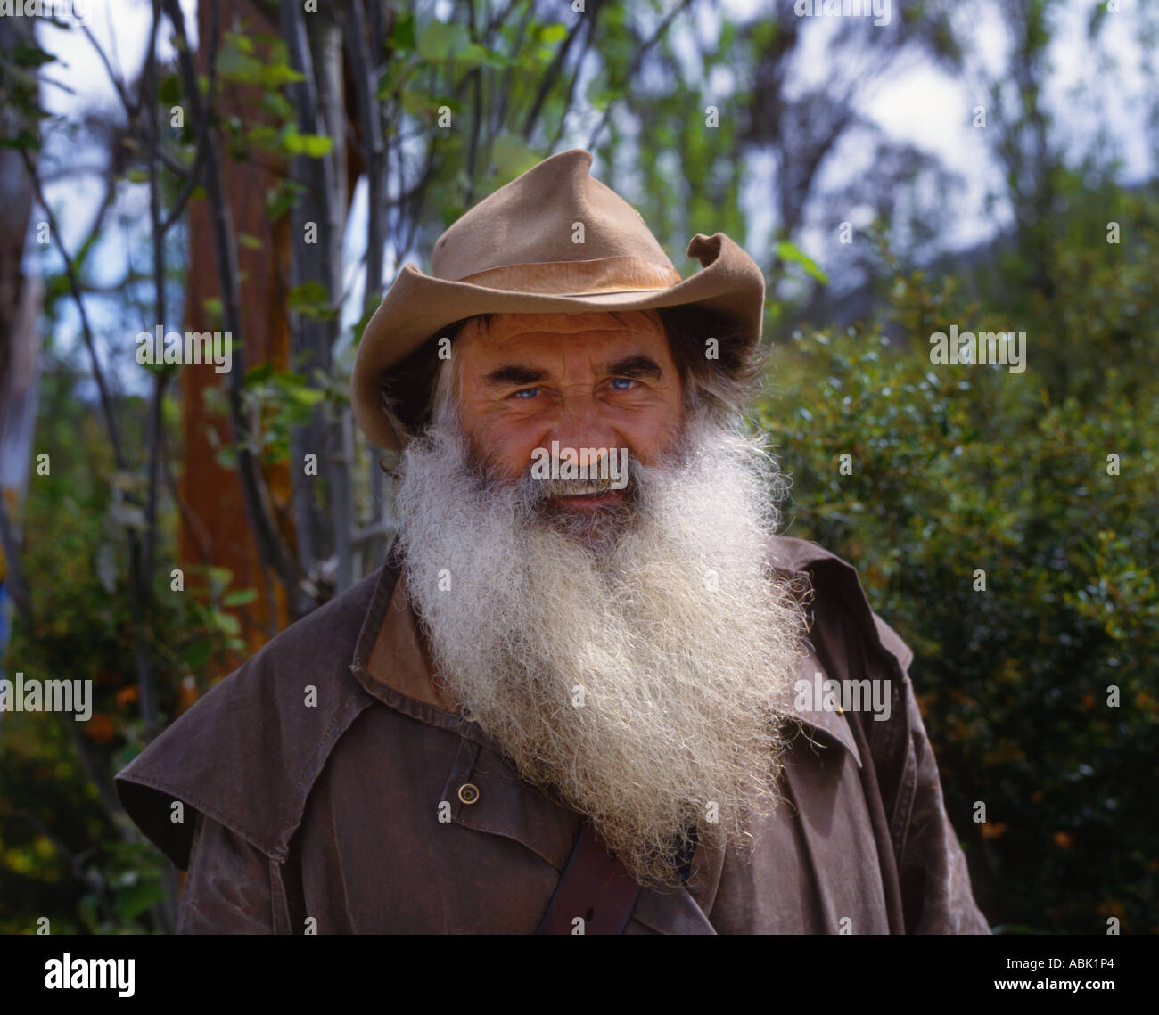 Aussie Typizität am Glenrowan, Victoria Australien fotografiert Stockfoto