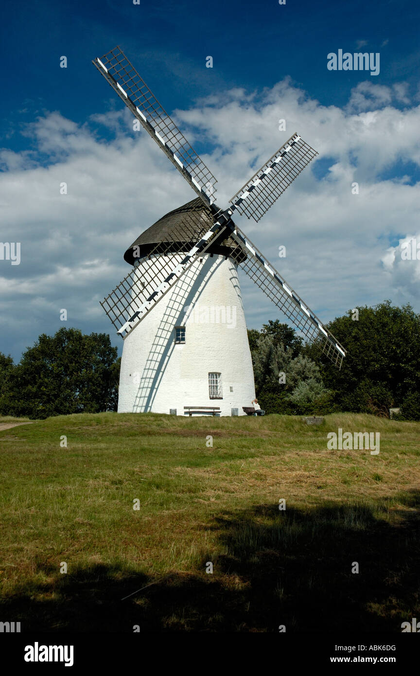 Egelsberg Windmühle Krefeld Traar Deutschland. Stockfoto