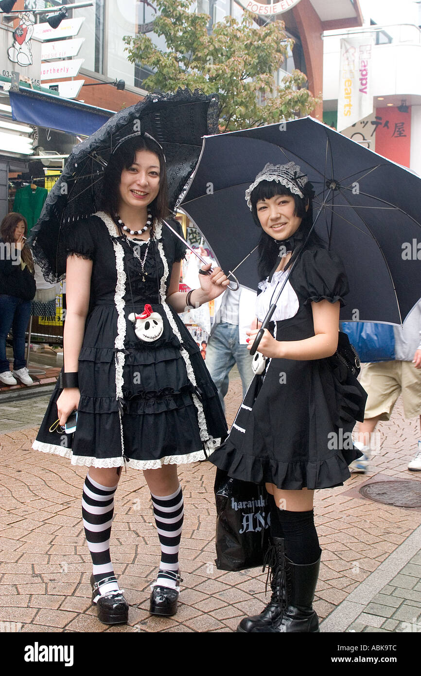 Harajuku Mädchen Stockfoto