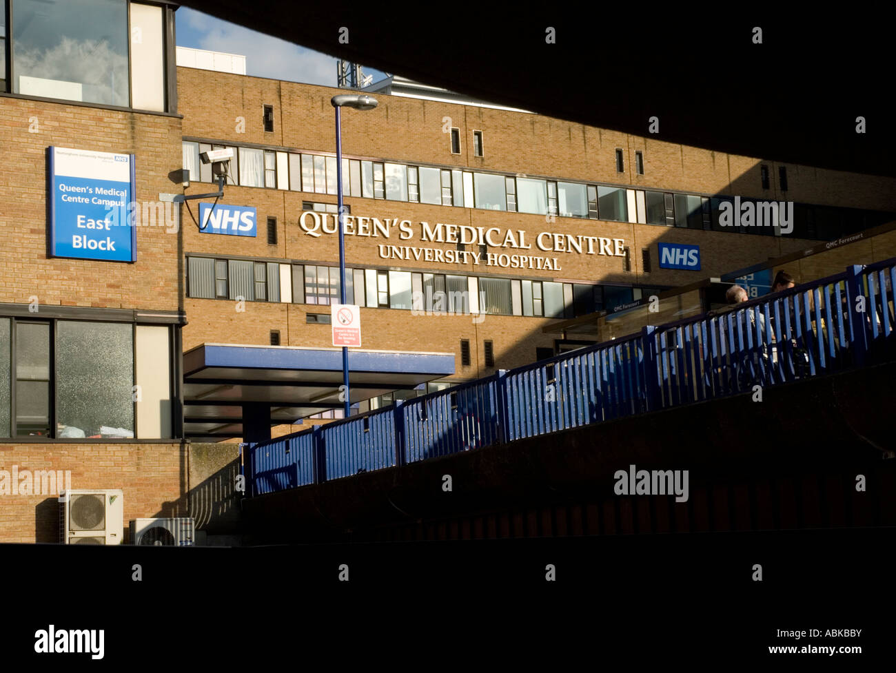 Queens Medical Centre University Hospital Nottingham Stockfoto