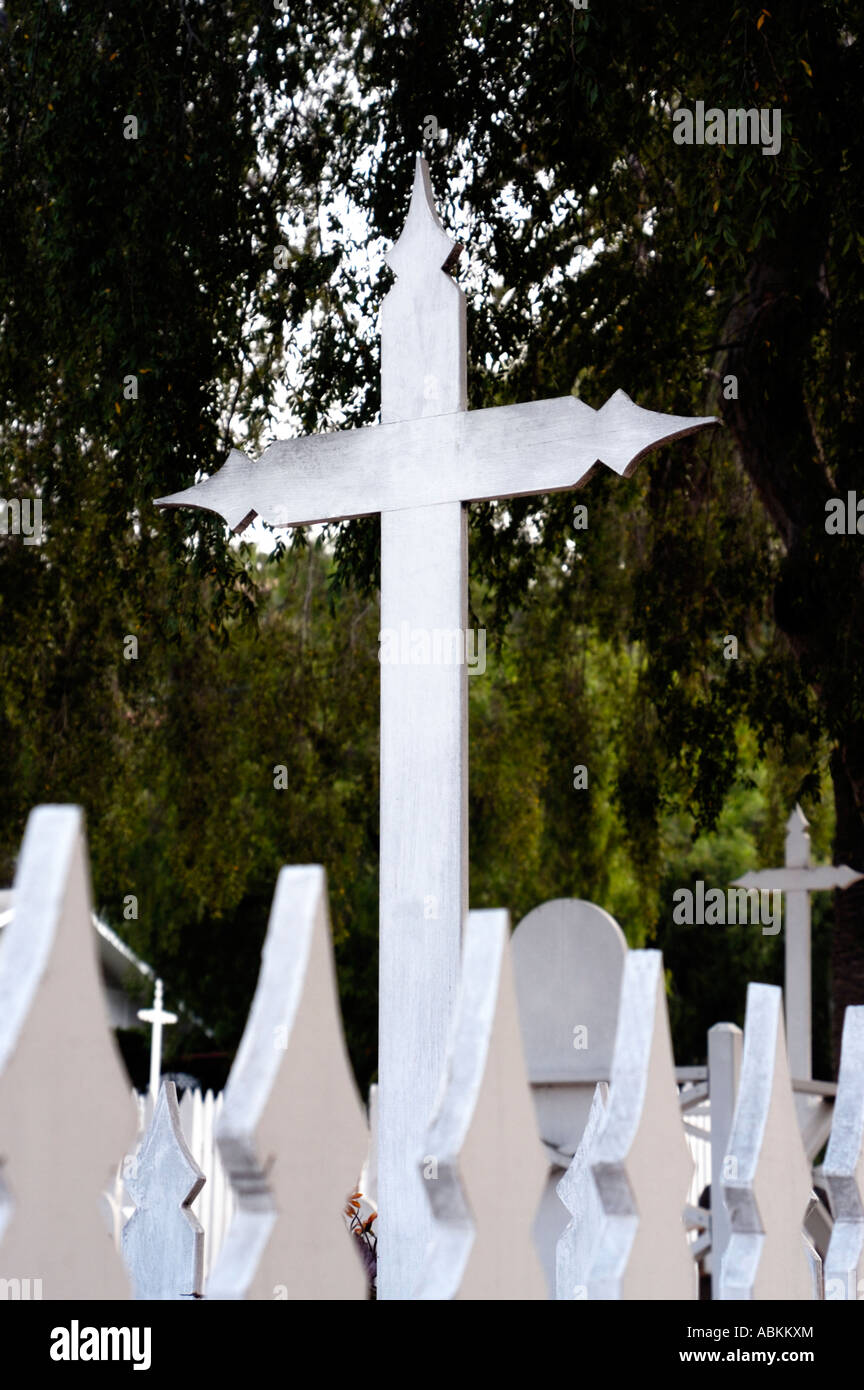 El Campo Santo Friedhof Stockfoto