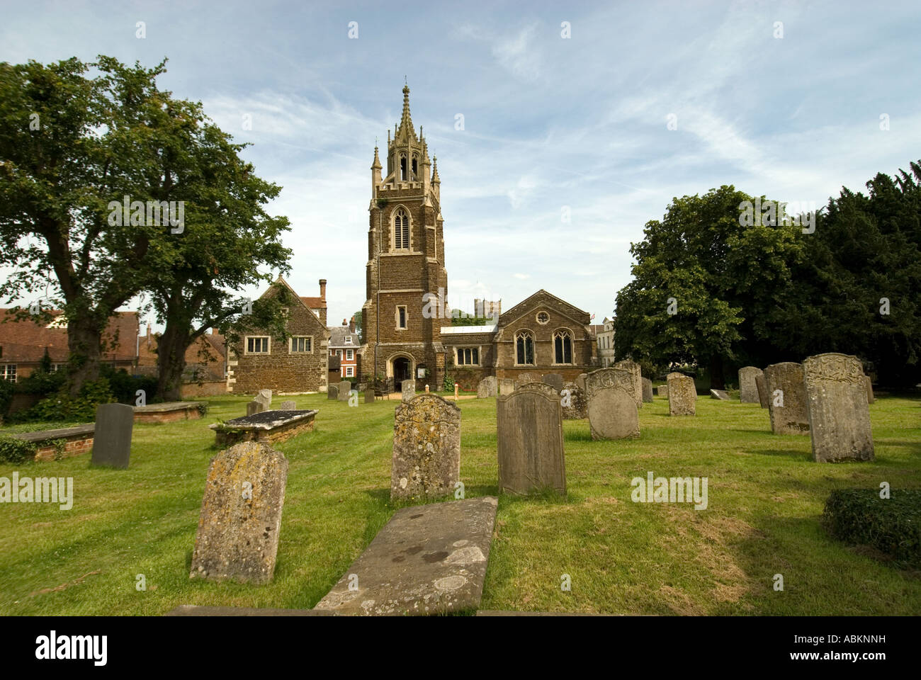 Wooburn Information Center mit Sitz in einer alten Kirche Stockfoto