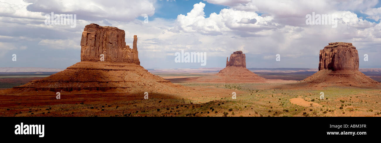Monument Valley. Navajo Tribal Park Stockfoto