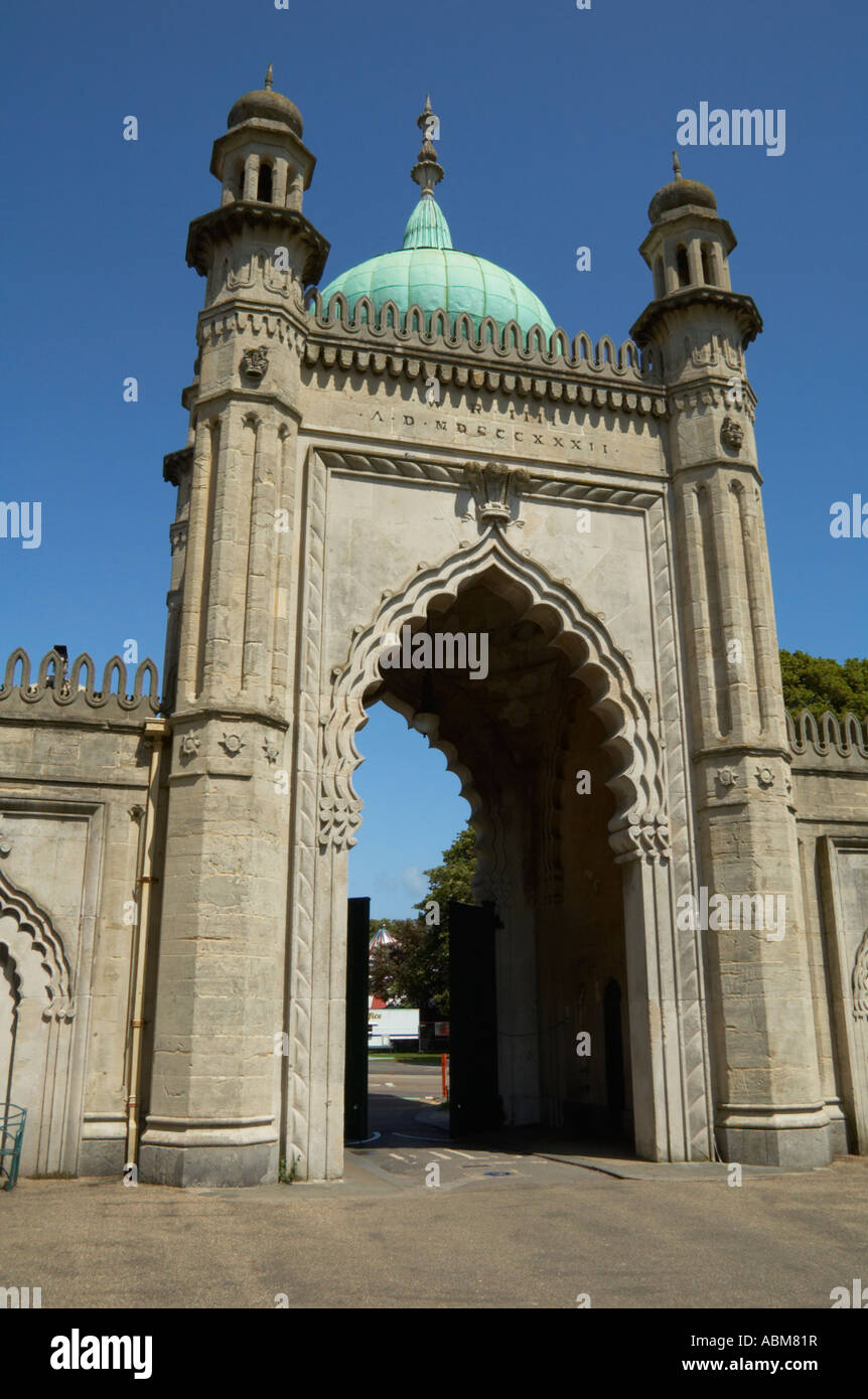 Brighton Royal Pavilion Gardens Stockfoto