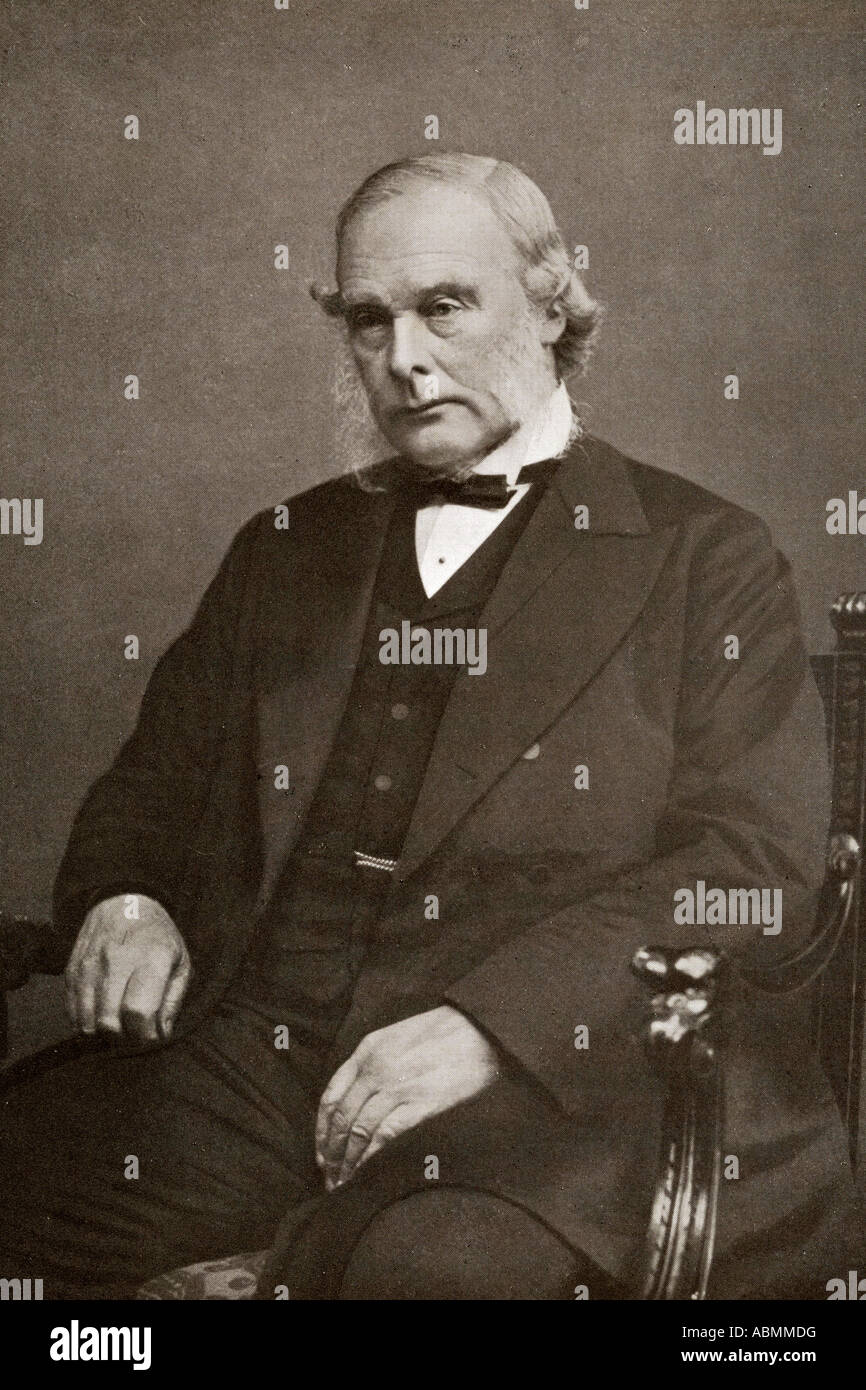 Joseph Lister, 1. Baron Lister, 1827 - 1912. Englischer Chirurg. Stockfoto