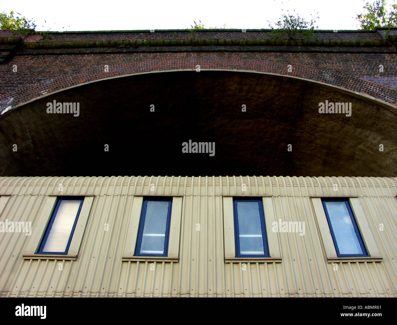 Die Custard Factory in Birmingham Uk ist eine revolutionäre neue Kunst und Medien-Viertel ist es ein 5 Hektar großen böhmischen Innenstadt Zentrum der cr Stockfoto