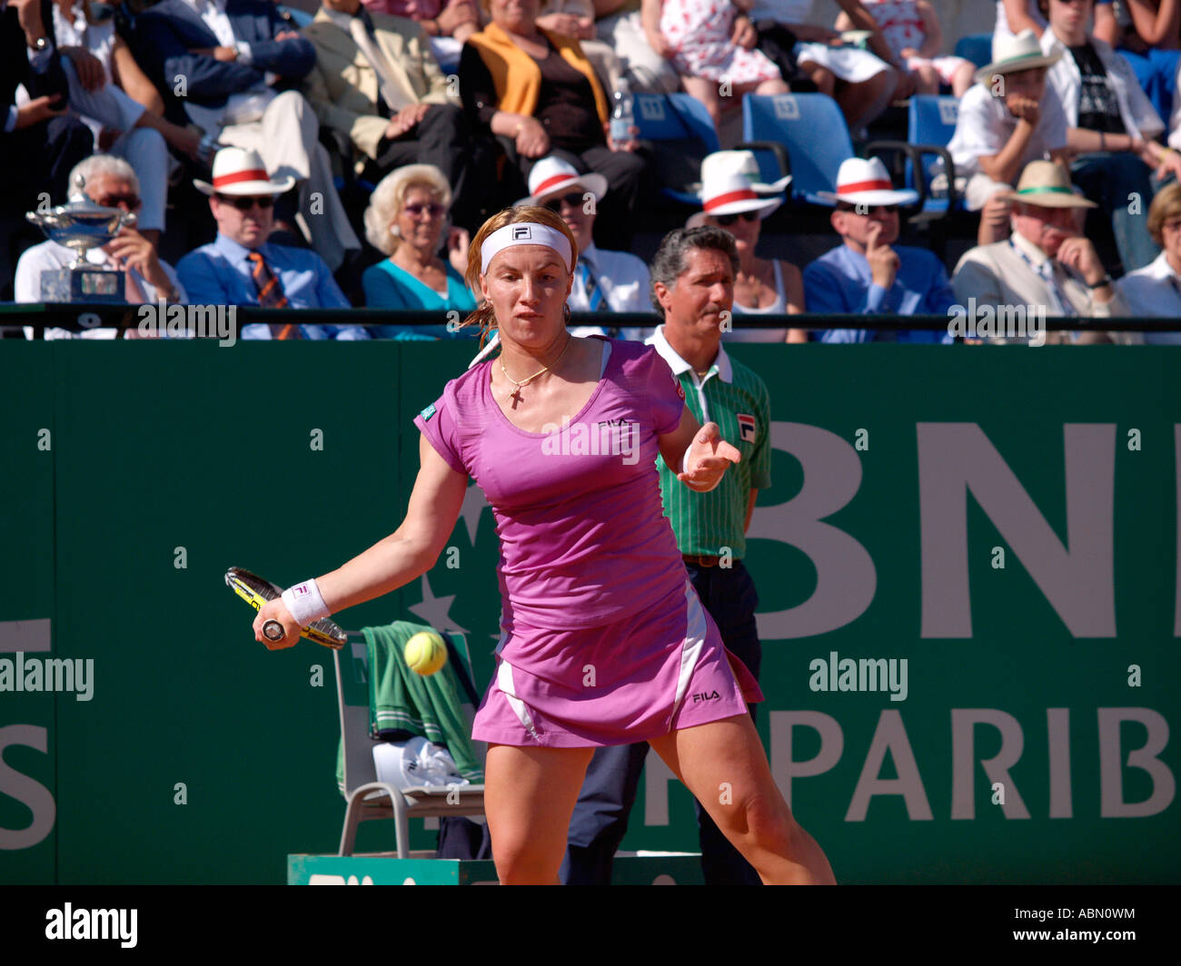 Svetlana Kuzentsova Womens Tennis Finale Rom internationale Tennisturnier Stockfoto