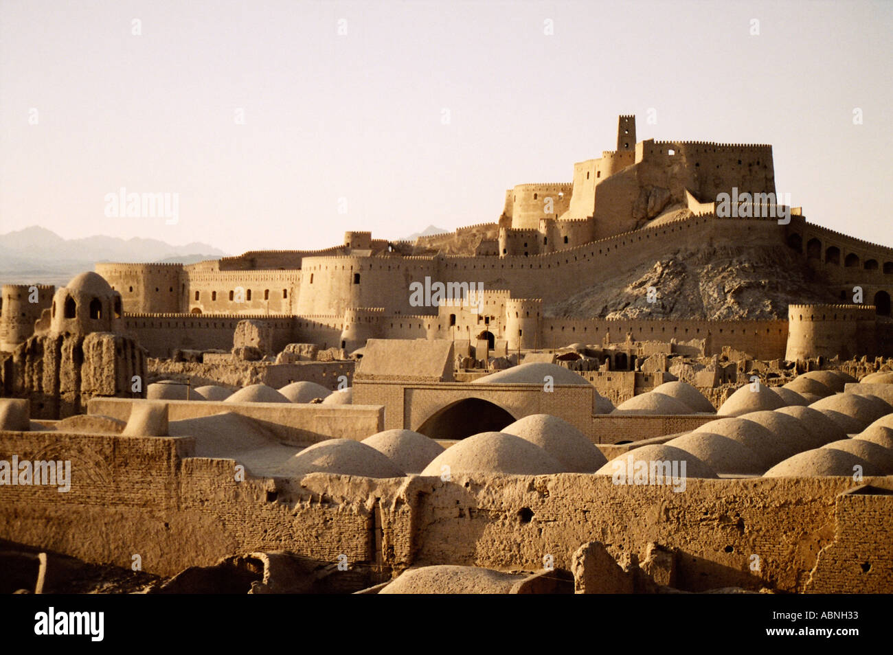 Arg-e Bam Citadel Bam Provinz Kerman Iran Stockfoto