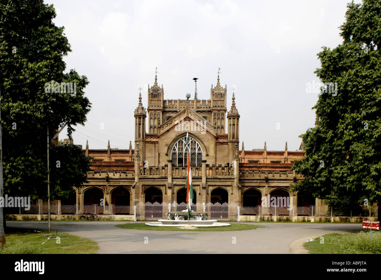 Aad 78978 - Queens College Banaras Varanasi Uttar Pradesh Indien Stockfoto