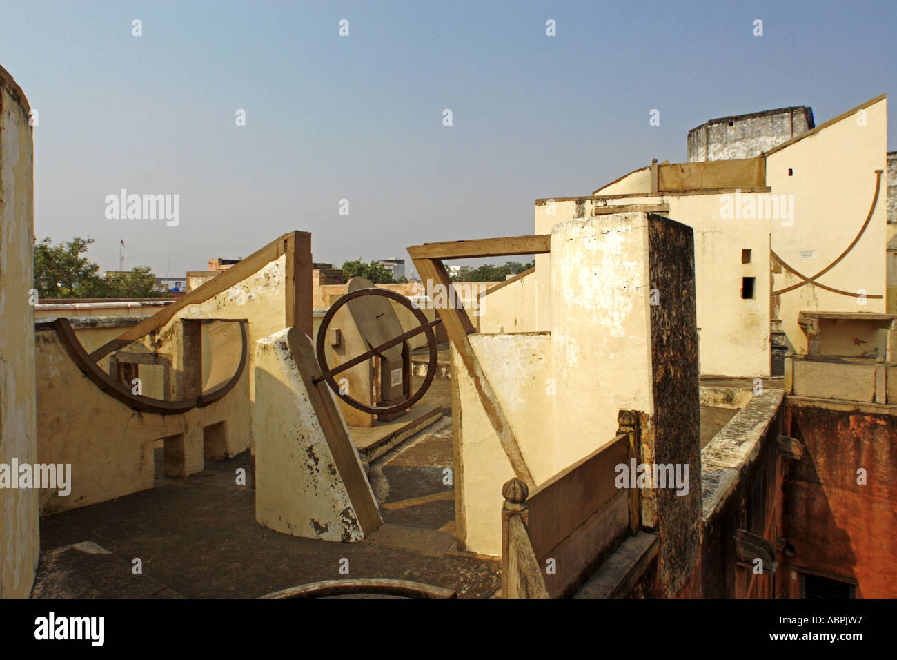 AAD78991 Jantar Mantar Mansingh astronomische Observatorium Varanasi Uttar Pradesh, Indien Stockfoto
