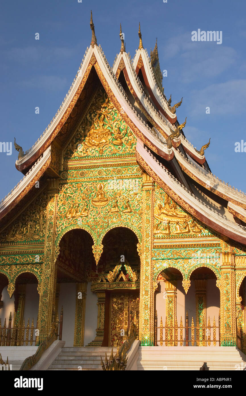 Sala Pha Bang, Royal Palace Museum in Luang Prabang Stockfoto