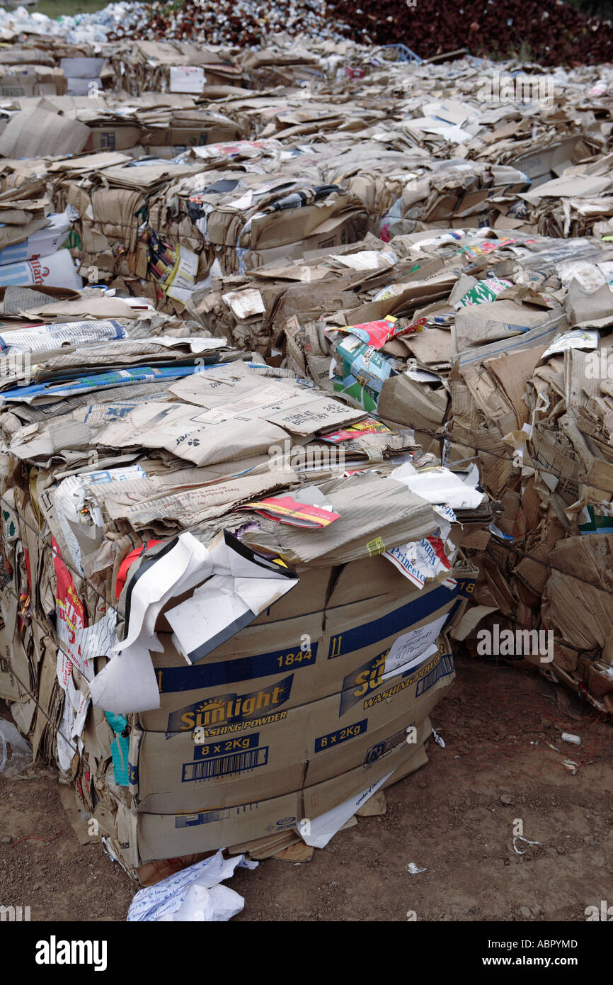 Das Altpapier Stockfoto