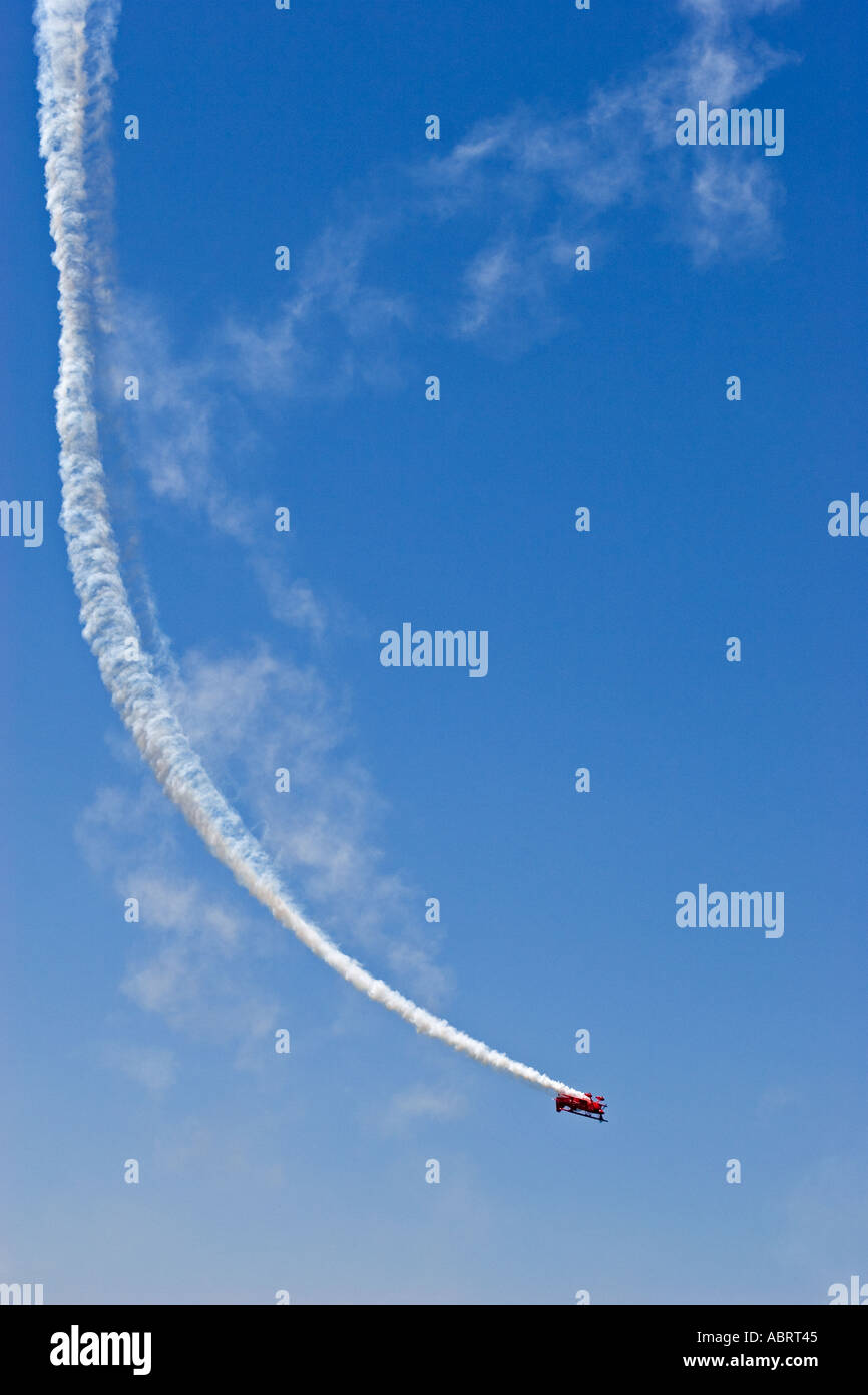 Oracle Challenger in Flugschau Stockfoto