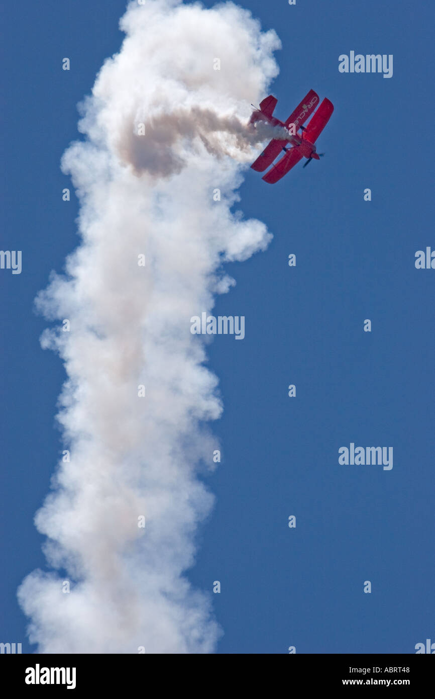 Oracle Challenger in Flugschau Stockfoto