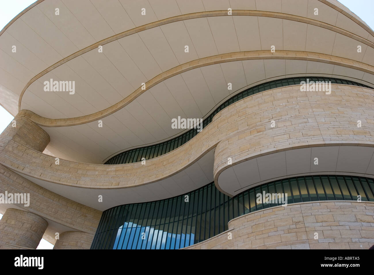 Washington DCThe National Museum of the American Indian Stockfoto