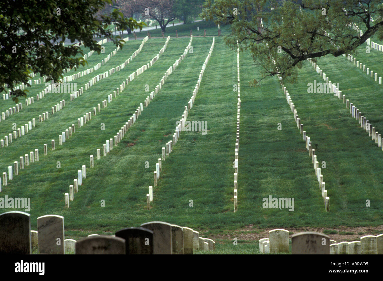Nationalfriedhof Arlington Stockfoto