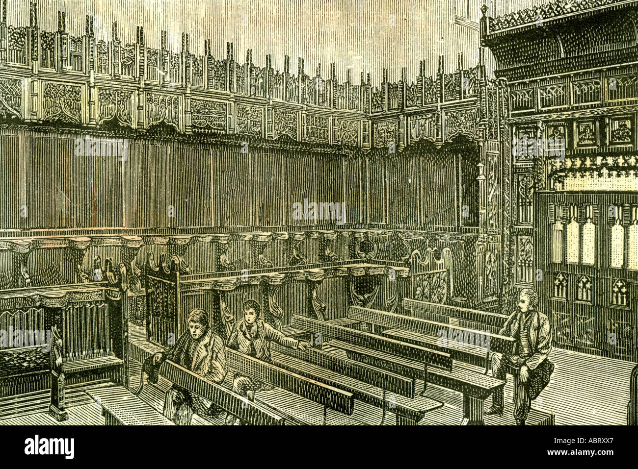 Aberdeen UK King s College Kapelle 1885 Vereinigtes Königreich Stockfoto