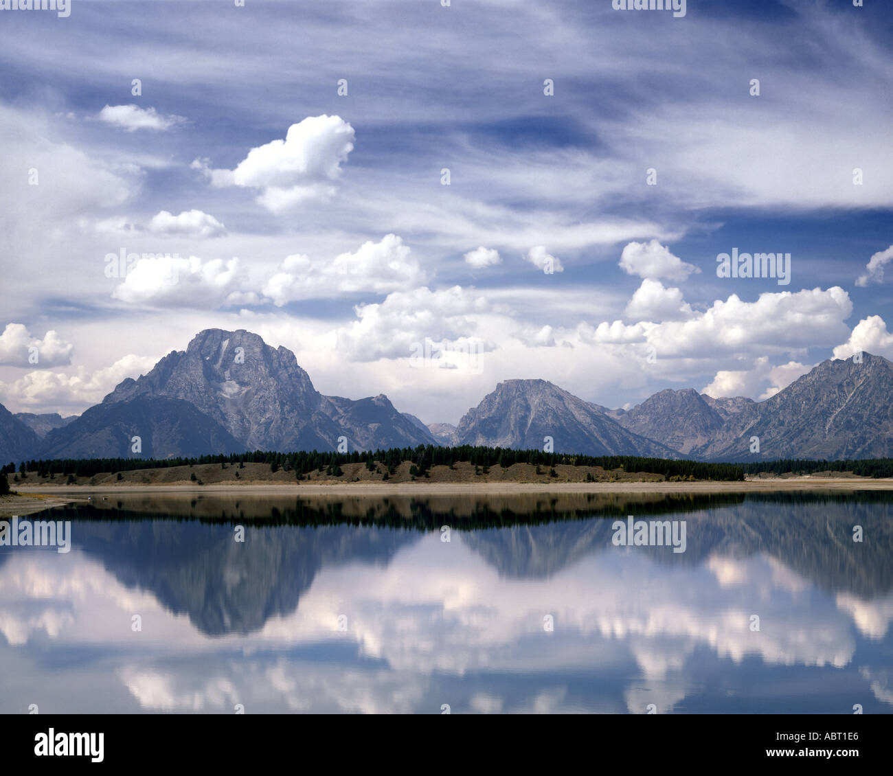 USA - WYOMING: Grand Teton Nationalpark Stockfoto