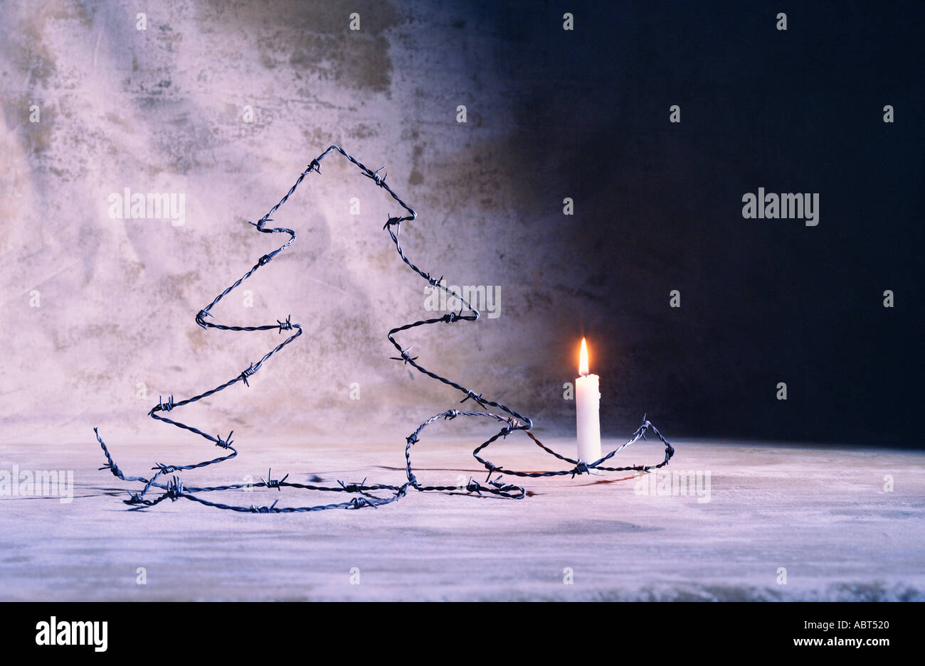 Weihnachtskarte Stockfoto