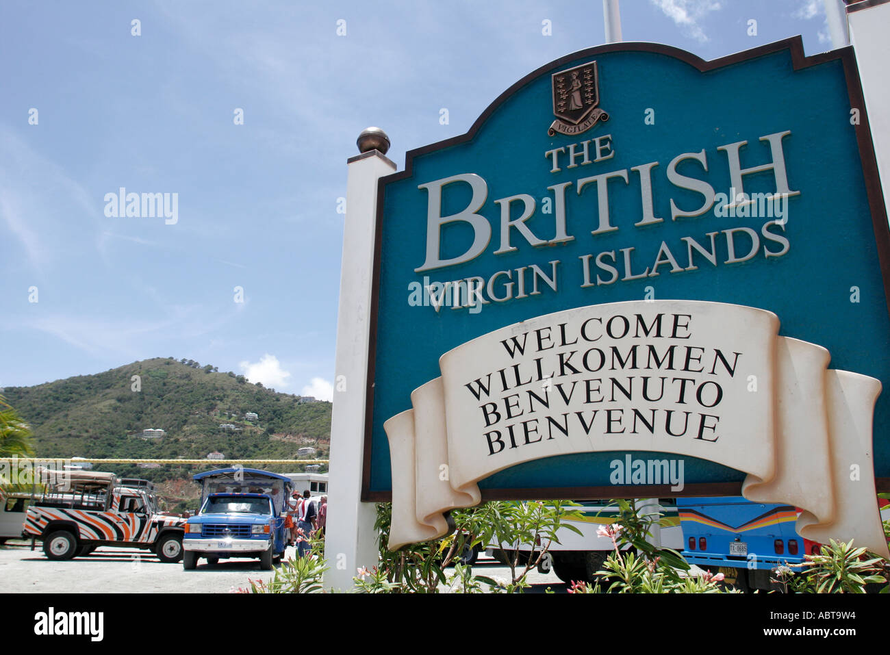 Tortola,Britische Jungferninseln,BVI,B.V. I.,Westindien,Karibisches Meer,Wasser,Atlantischer Ozean,Wasser,Britisches Territorium,Leeward Islands,kleine Antillen,Road Town, Stockfoto