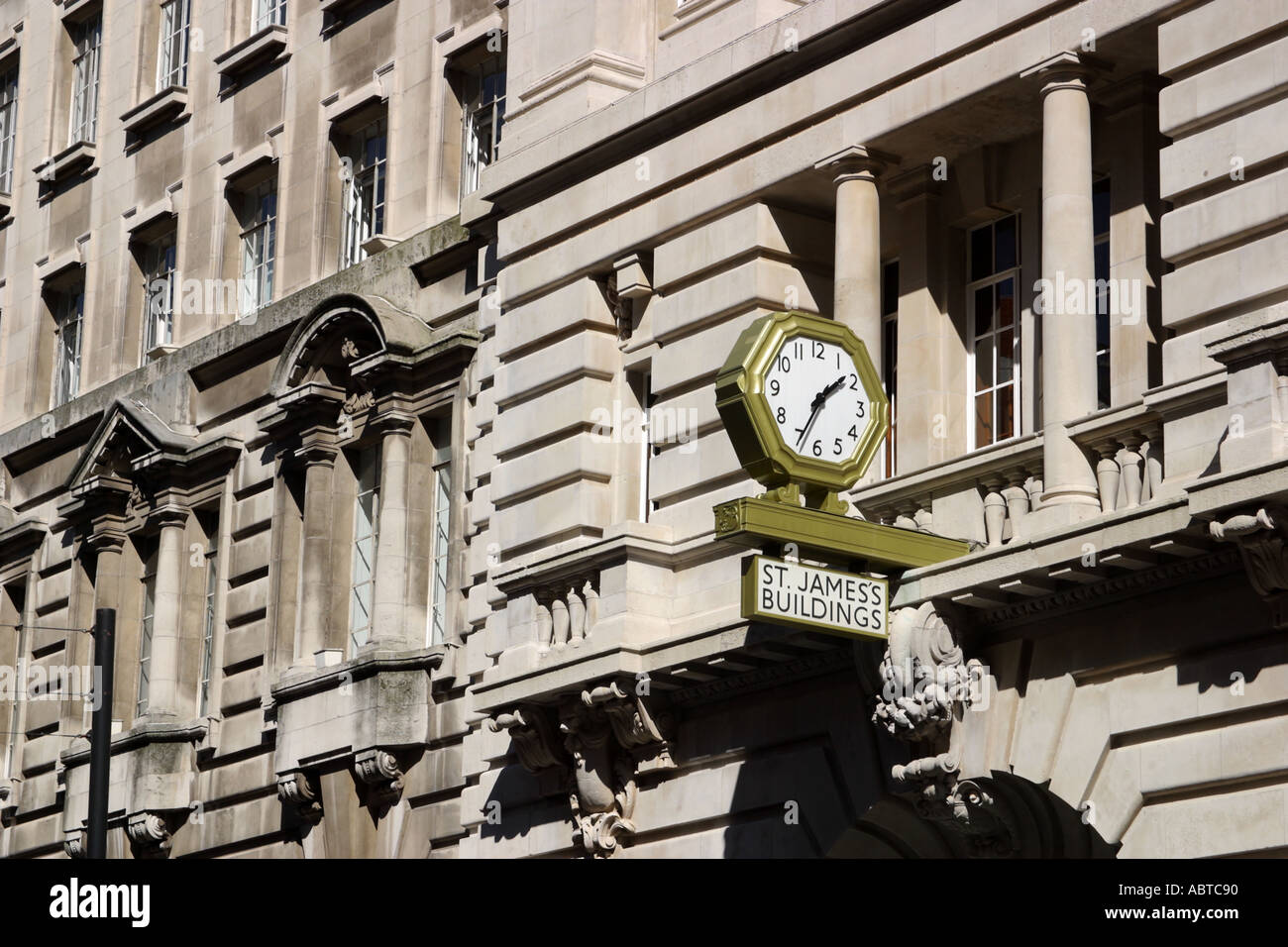 St James s Gebäude Oxford Street Manchester UK Stockfoto