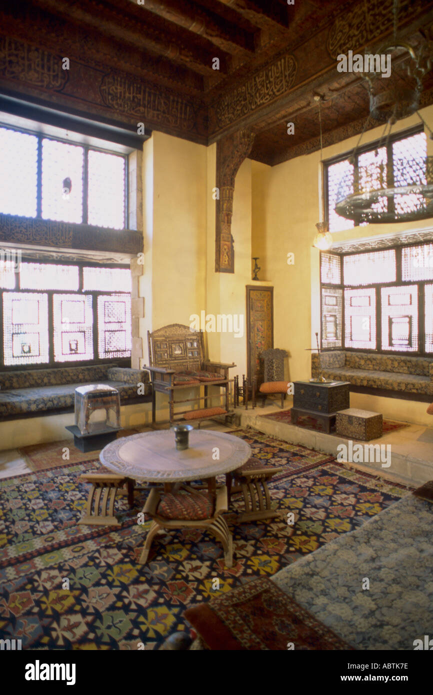 Ägypten Kairo Gayer Anderson house Stockfoto