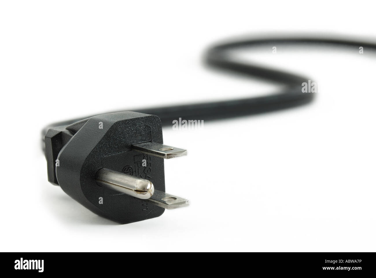 Netzstecker Stockfoto