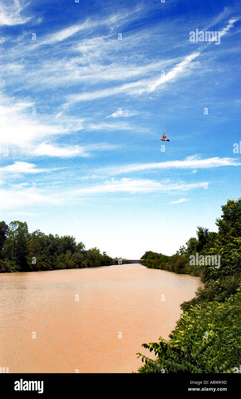 Kanal Stockfoto