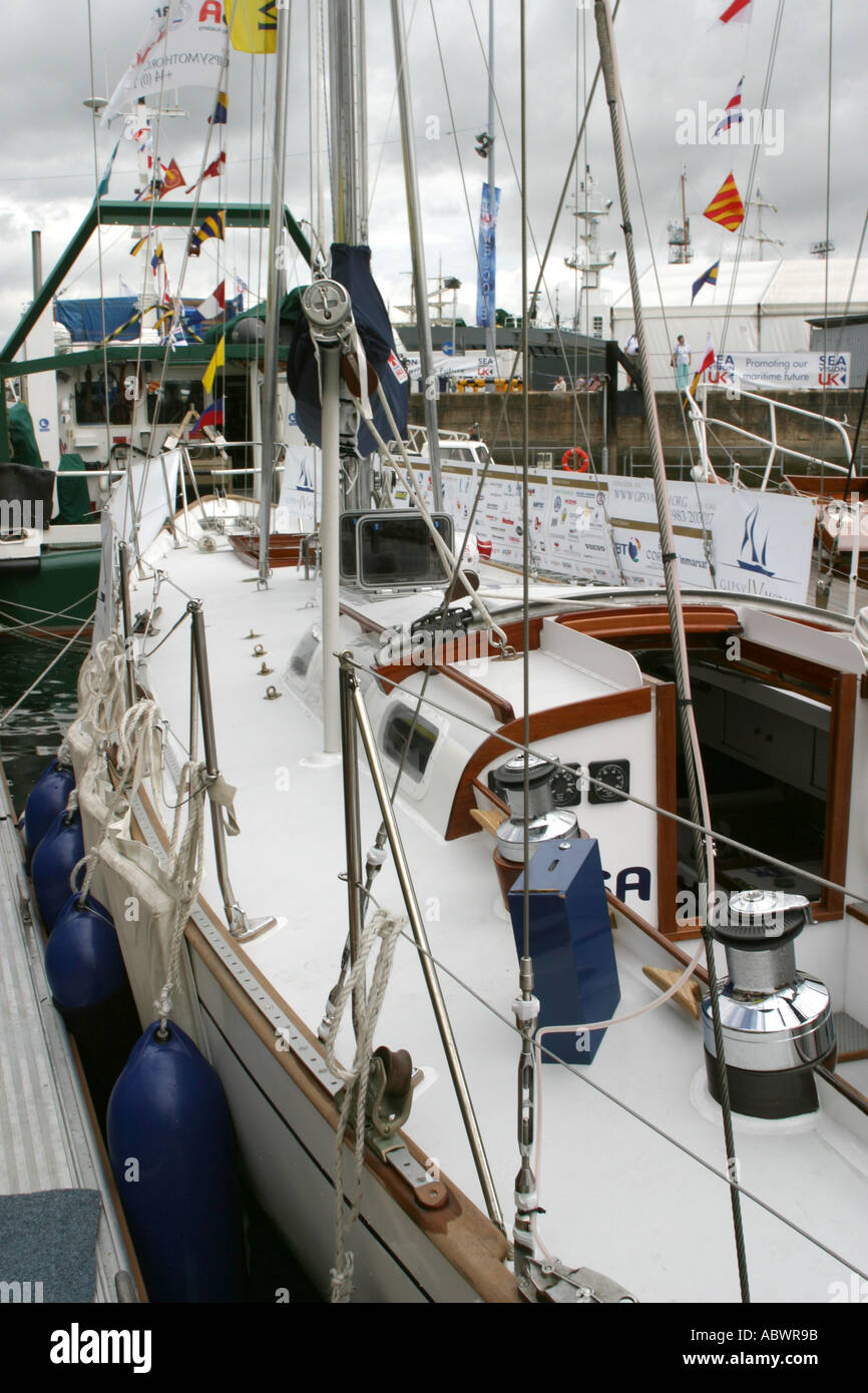 Trafalgar feiern und internationales Festival des Meeres Portsmouth Juni 2005 Stockfoto