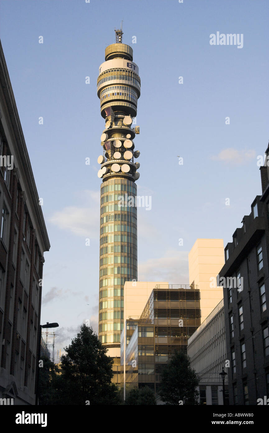 BT British Telecom Tower in London Stockfoto