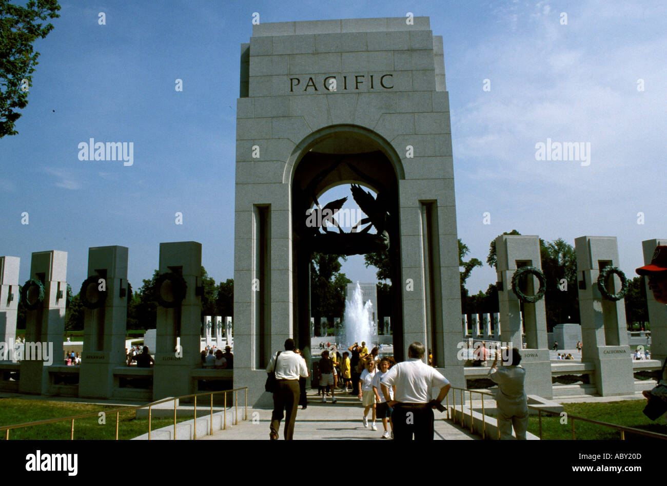 World War II Memorial, Washington, DC Stockfoto