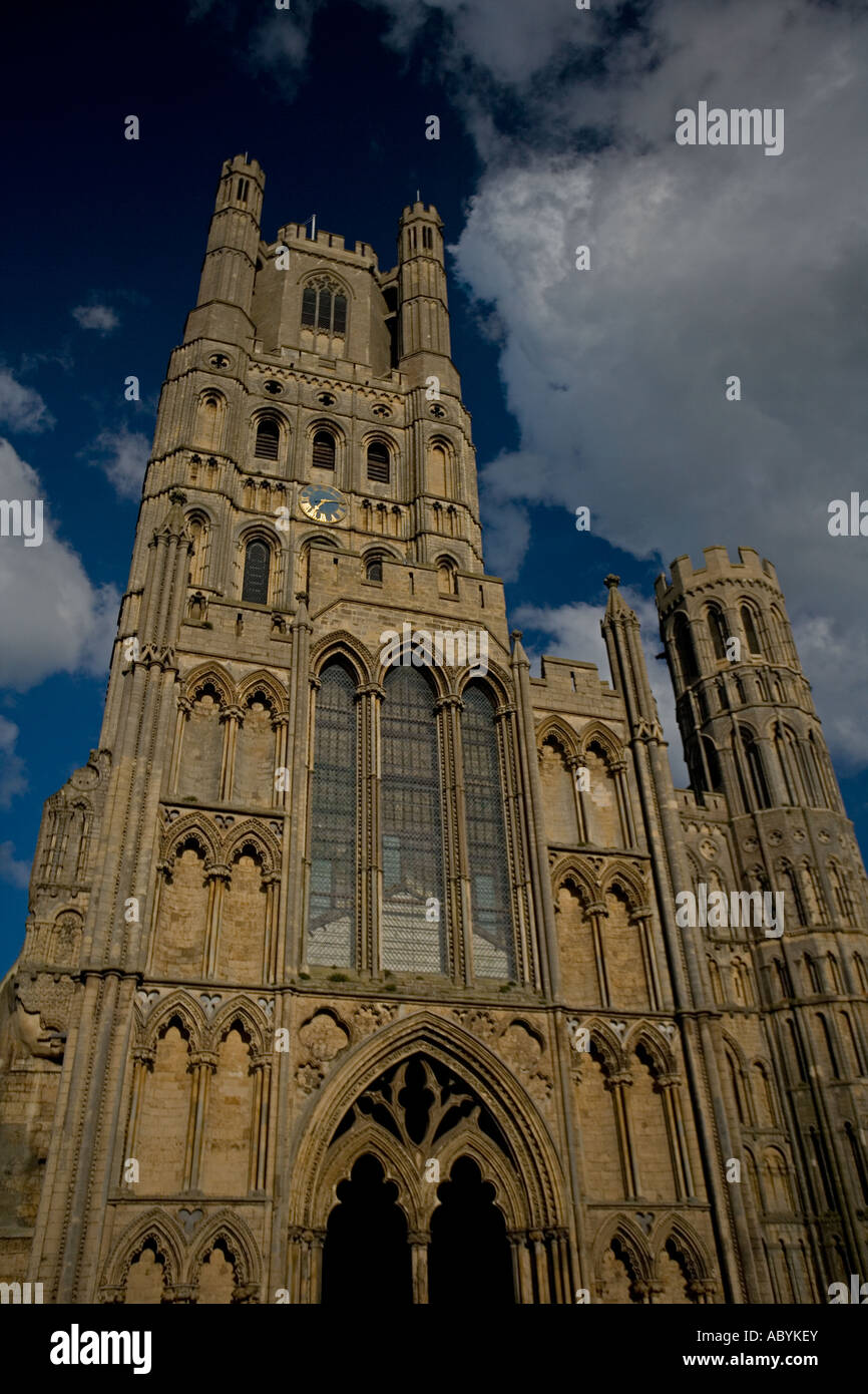Ely Kathedrale in Ely Cambridgeshire England - Vereinigtes Königreich Stockfoto