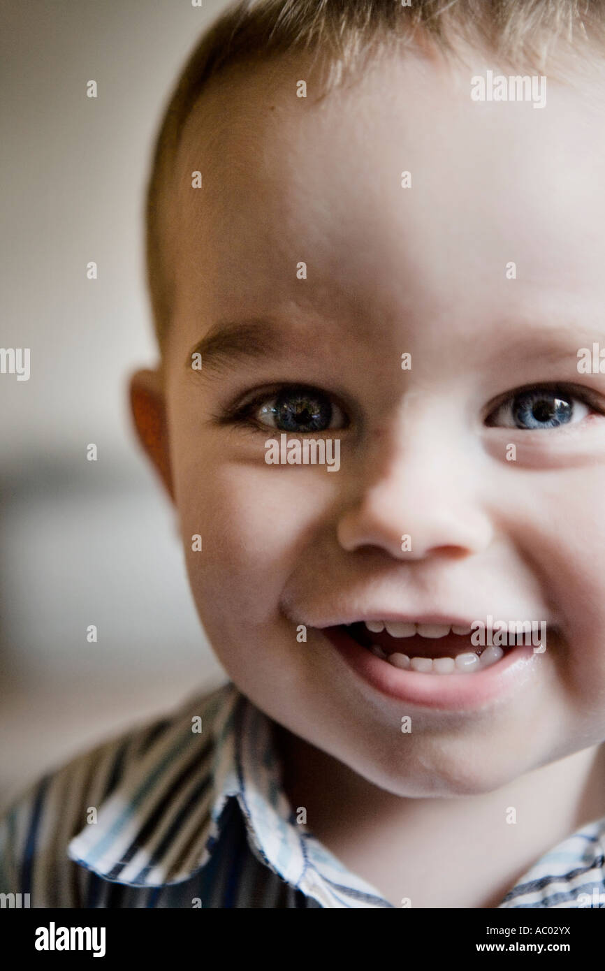 glückliches Kind smily Stockfoto