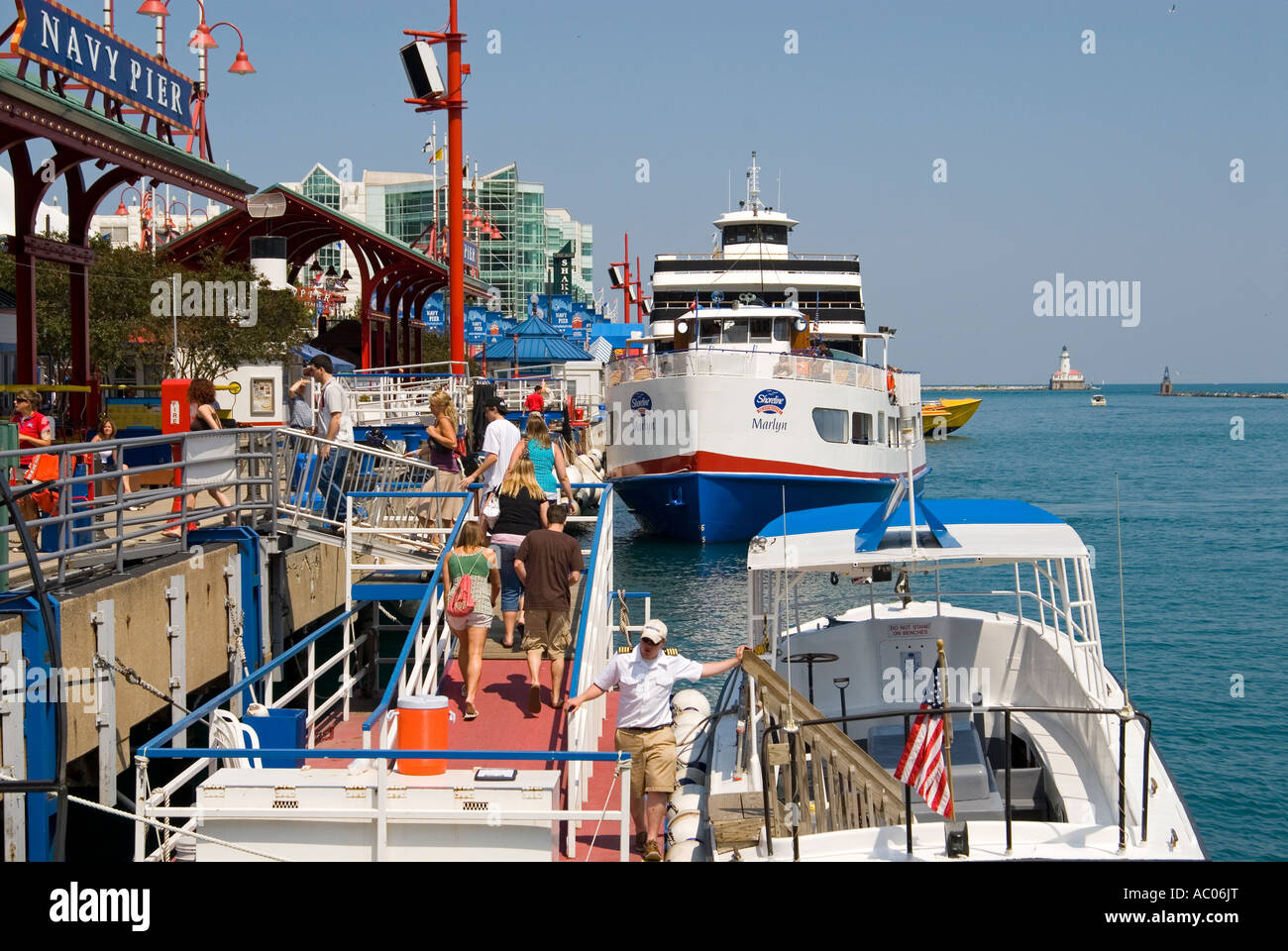 Chicago Navy Pier Stockfoto