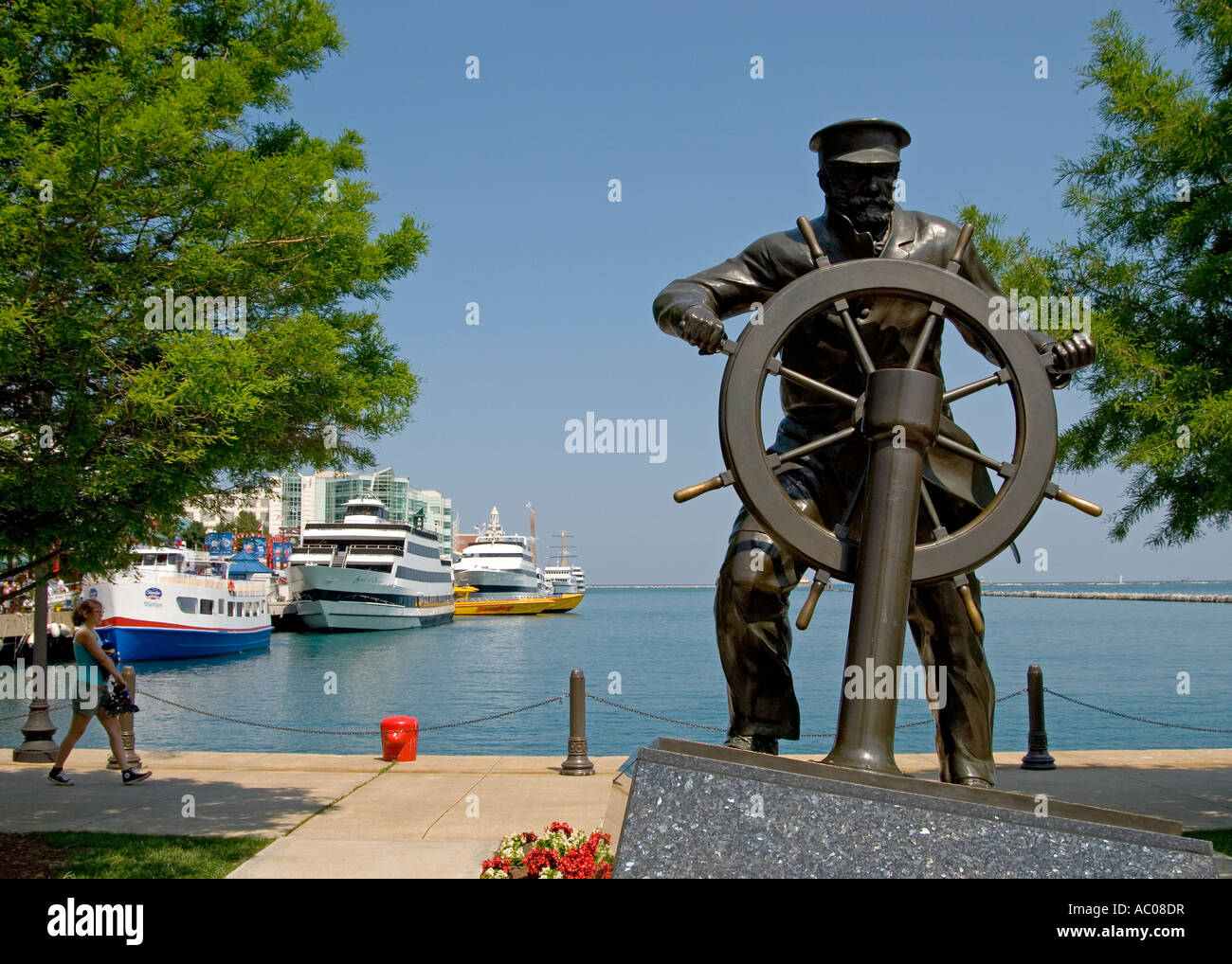 Maritime Statue Stockfoto
