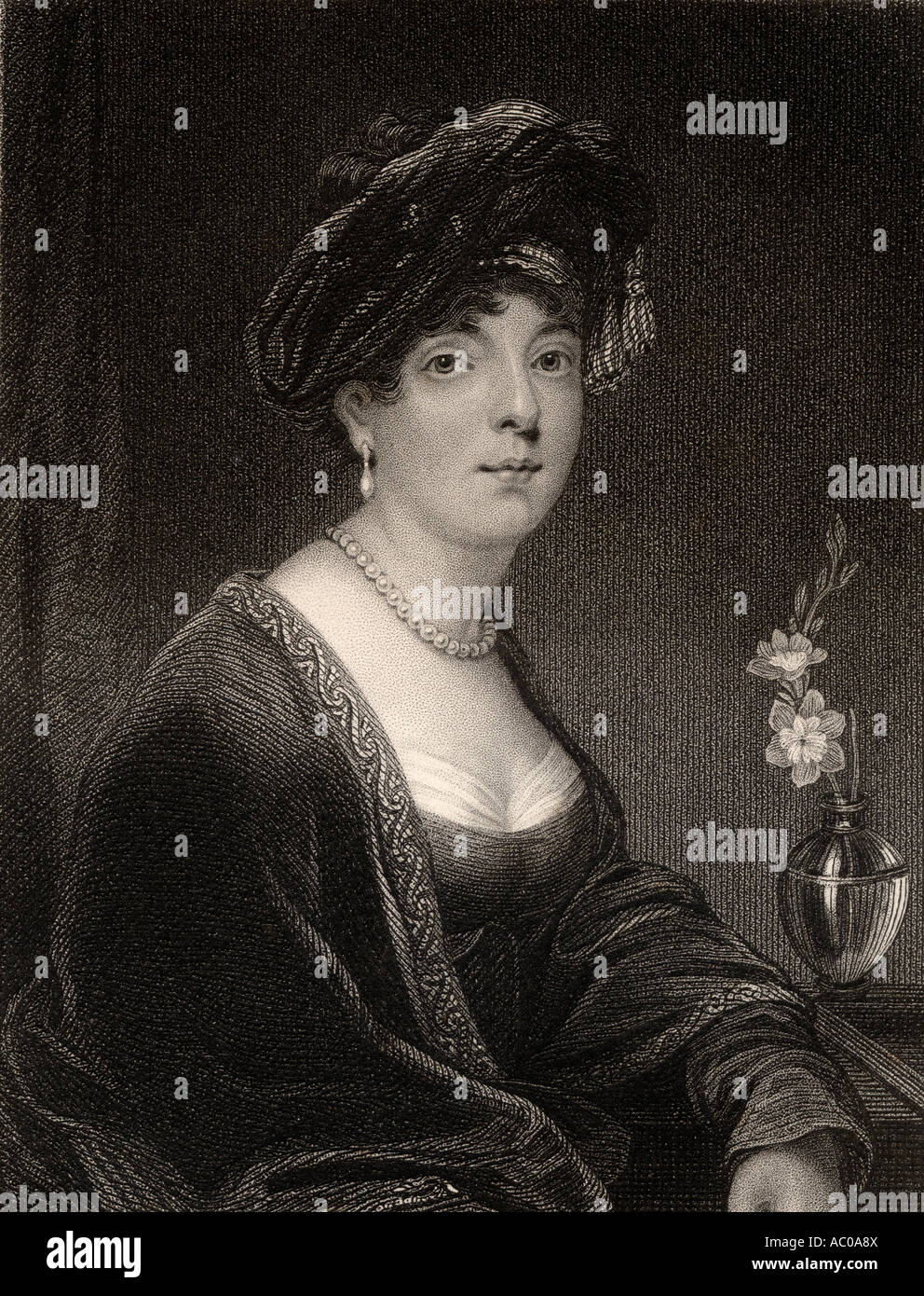 Elizabeth Leveson Gower, Herzogin und 19. Gräfin von Sutherland, 1765 - 1839. Schottische Peeress, Künstlerin und Reformerin. Stockfoto