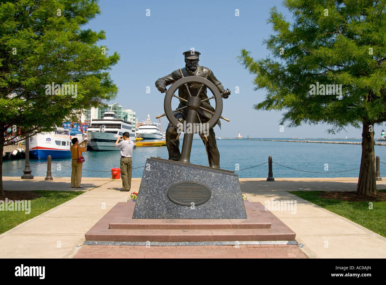 Maritime Statue Stockfoto