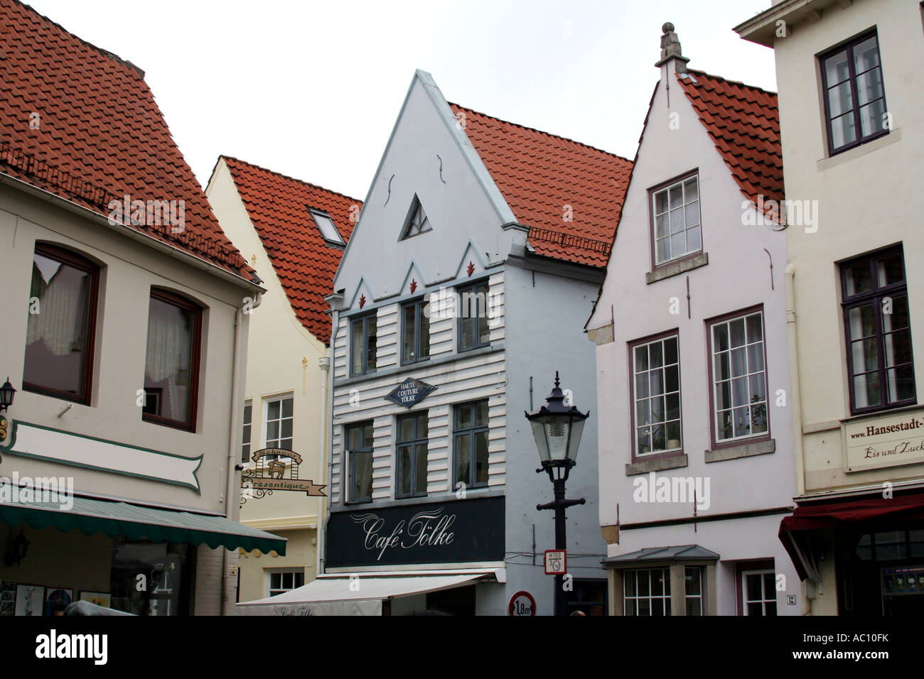 Gebäude im Quartier Schnoor, Bremen, Deutschland Stockfotografie Alamy