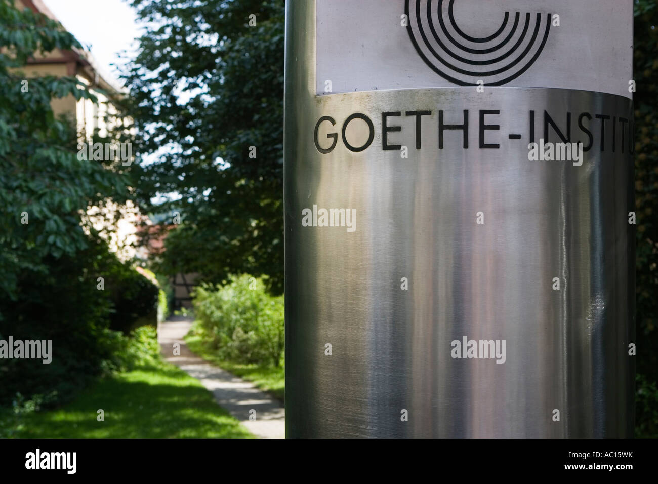 Goethe-Institut in Rothenburg Ob der Tauber Bayern Deutschland Juli 2007 Stockfoto