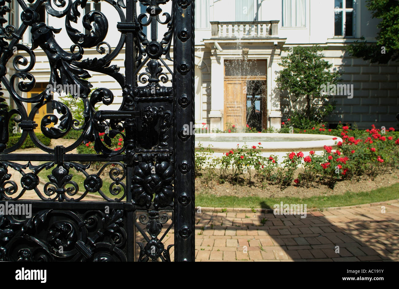 Kroatisch-Institut für Geschichte in der Oberstadt in Zagreb, Kroatien Stockfoto