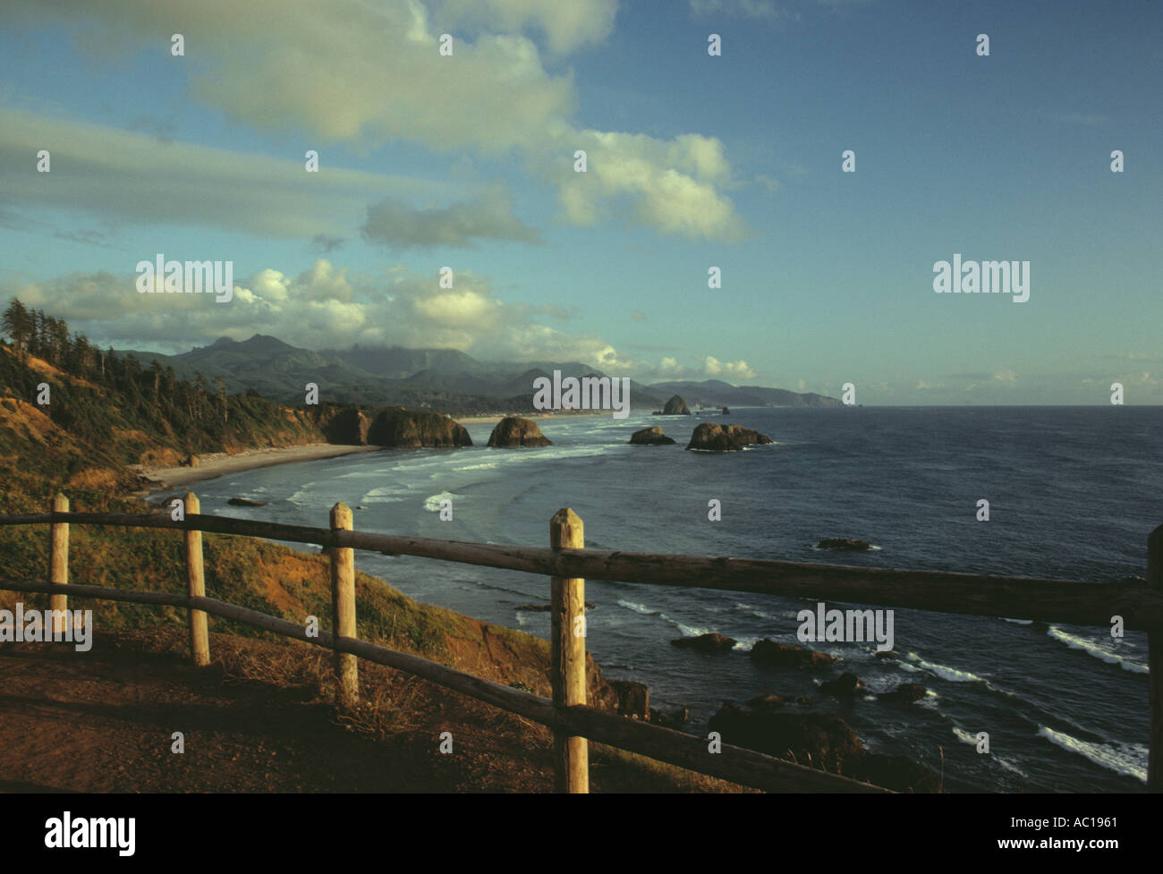 Küste von Cannon Beach, Oregon USA Stockfoto