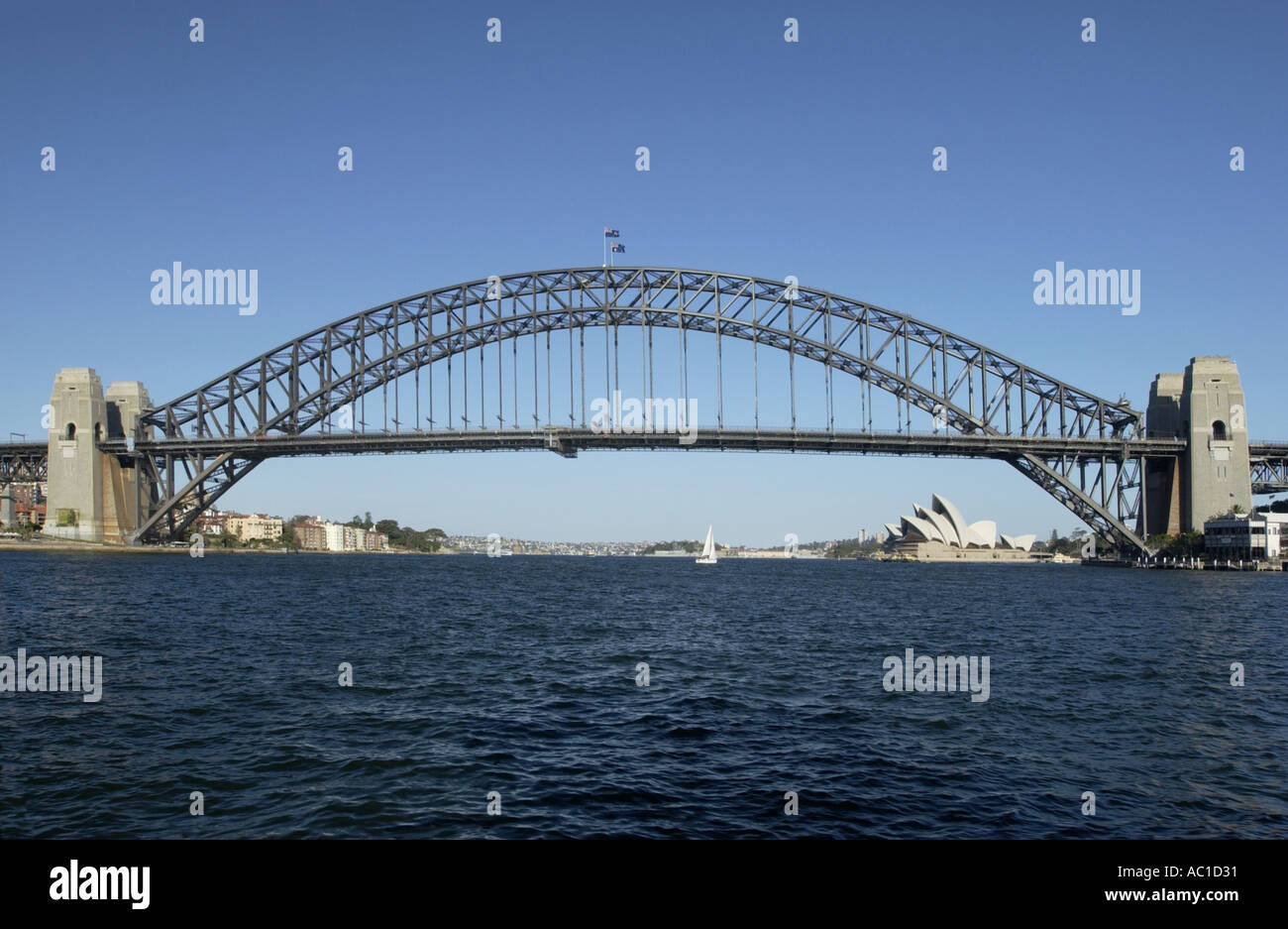 Sydney Harbour Bridge, Sydney, Australien Stockfoto