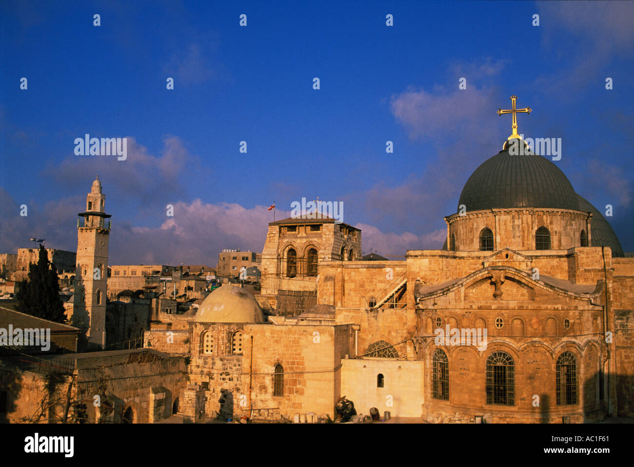 Israel, Jerusalem, Kirche des Heiligen Grabes Stockfoto