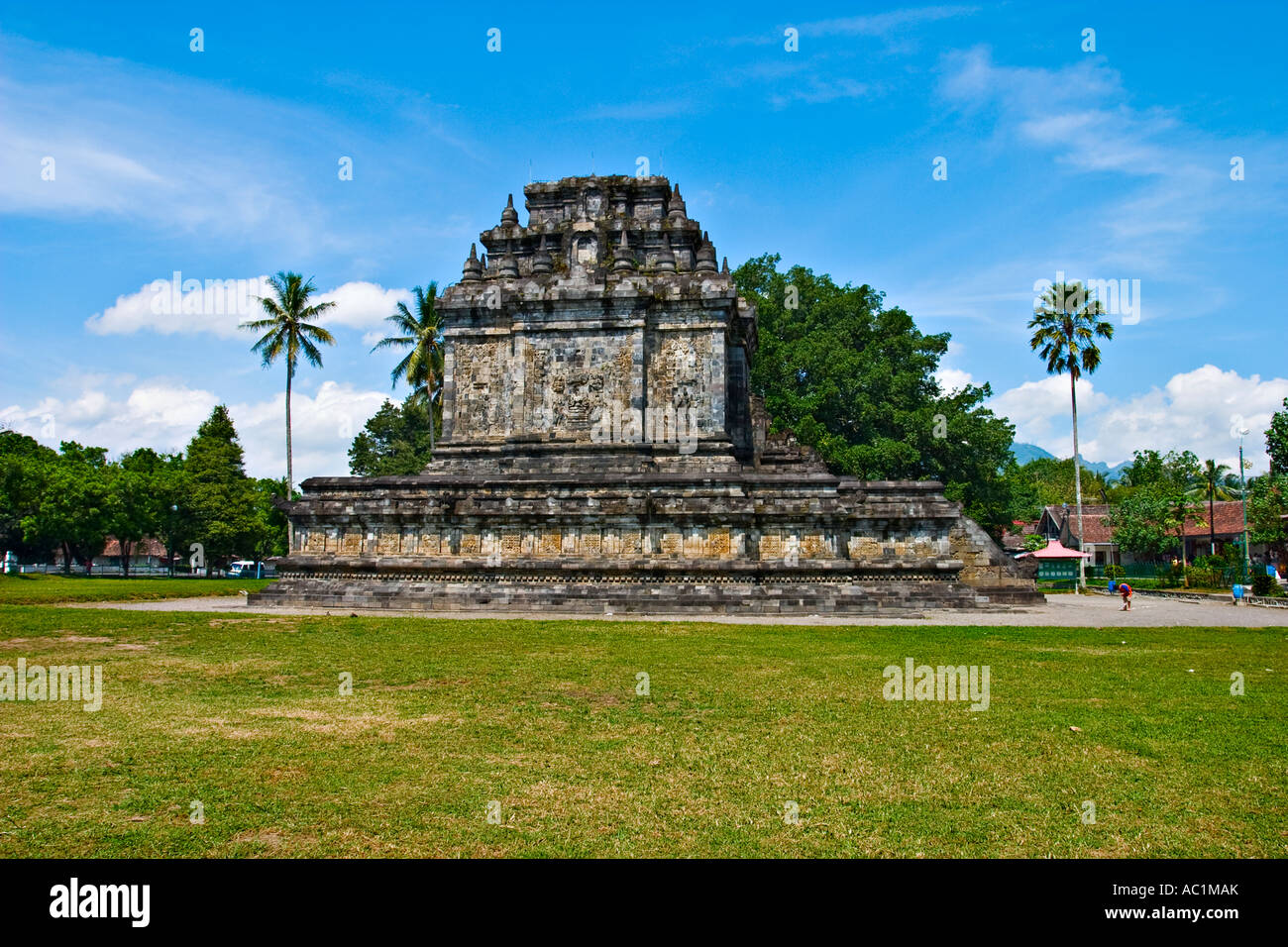 Candi Mendut, Yogyakarta, Java, Indonesien, Asien Stockfoto