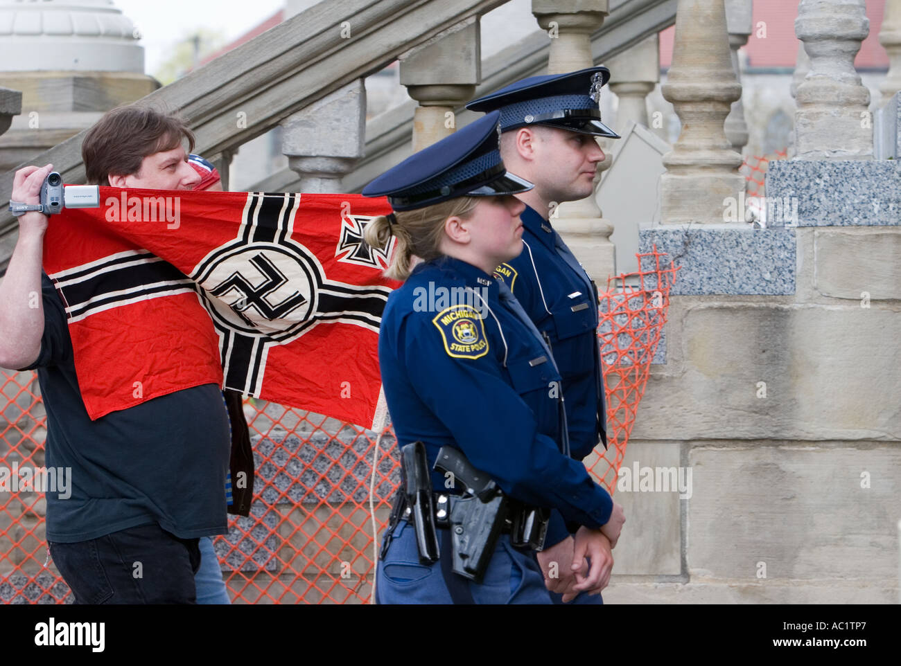 Nazi-Kundgebung Stockfoto