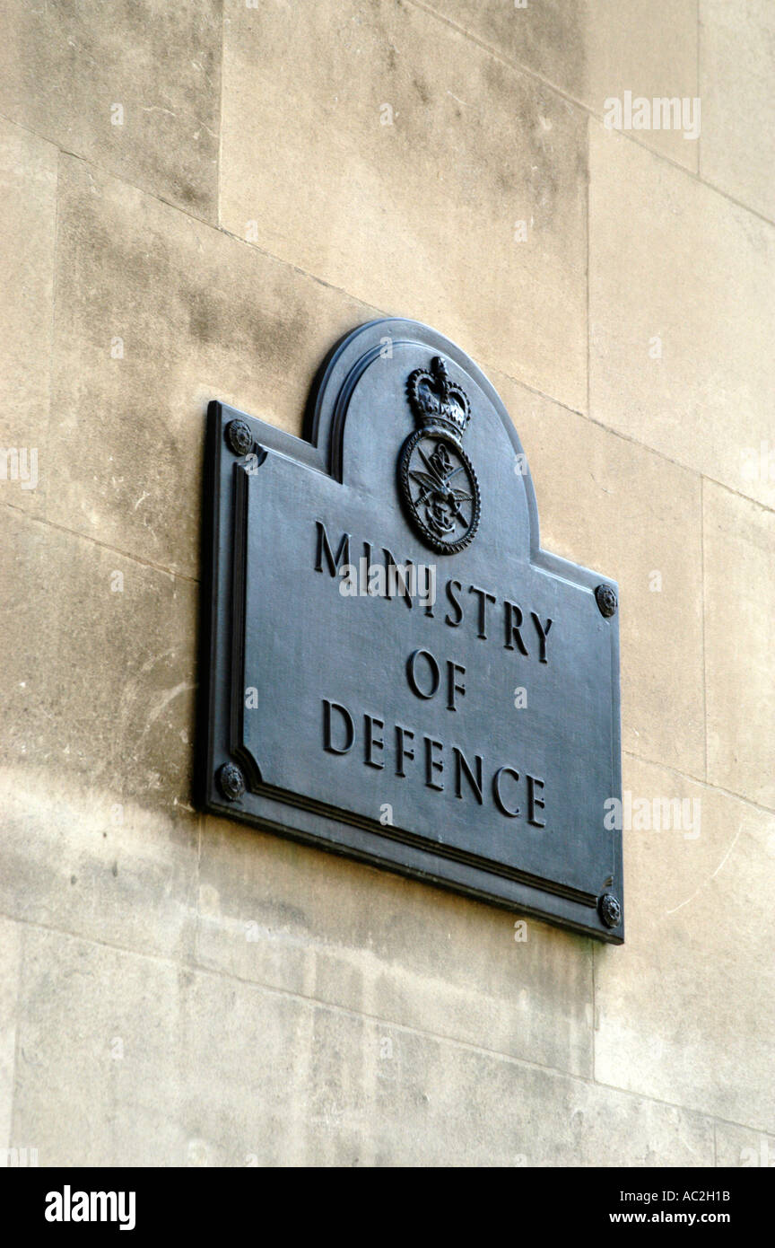 Ministry of Defence MOD Whitehall, London, England-Großbritannien-UK Stockfoto